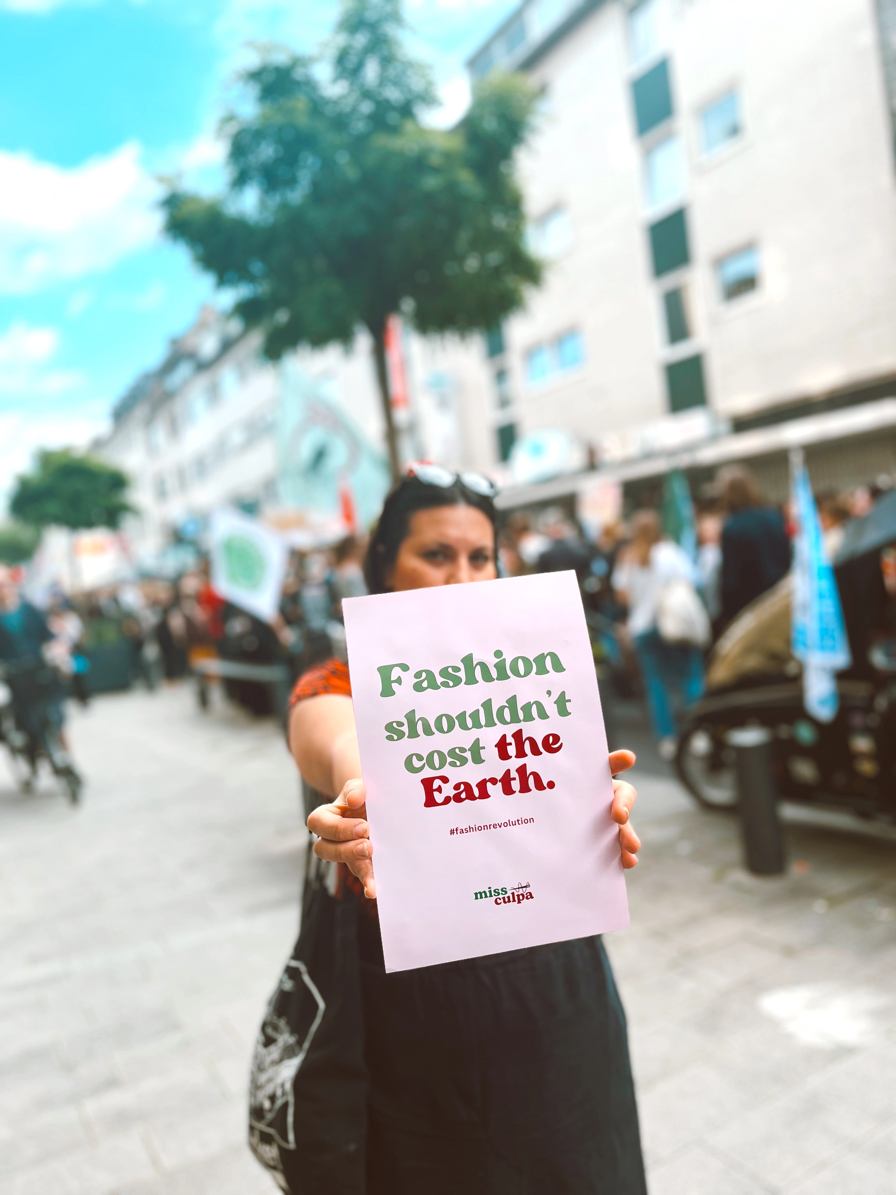 Fashion shouldn't cost the Earth - missculpa Fashion Revolution